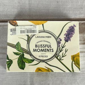 Laguna Moon Blissful Moments Shower Steamer Six Pieces Essential Oils EX. 9/2024